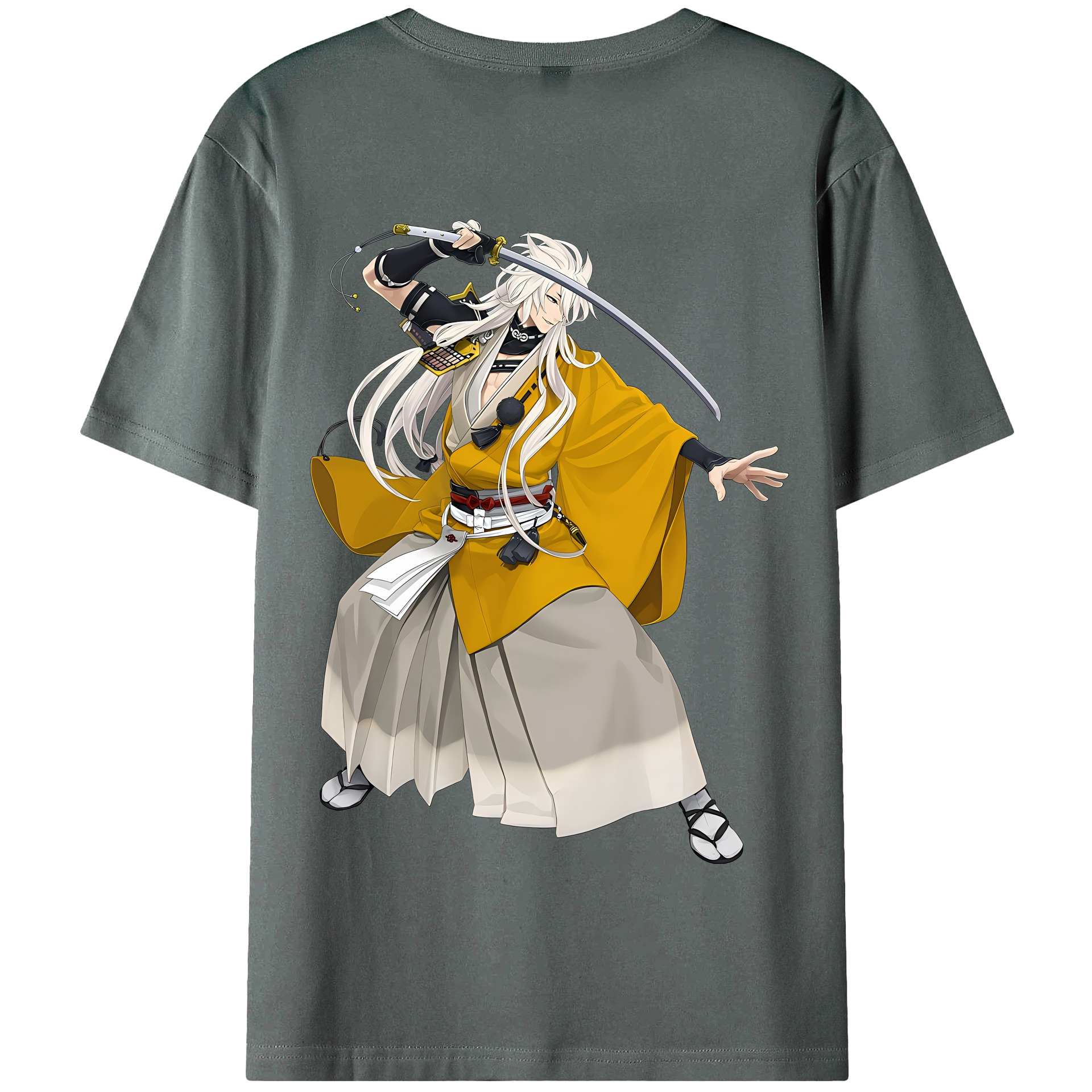 （画像用） 刀剣乱舞 Touken Ranbu 綿100％半袖Tシャツ（背面プリント）